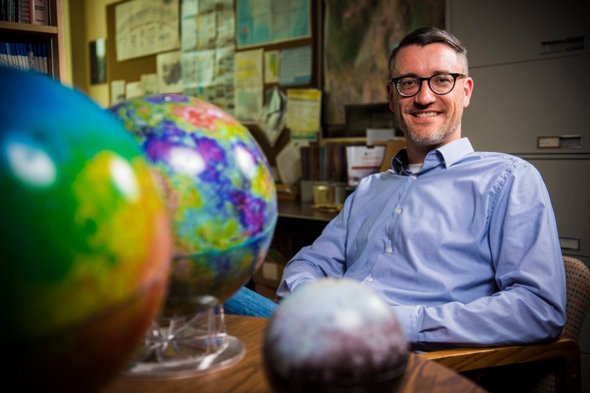 Chris Herd, professor in the Department of Earth and Atmospheric Sciences.