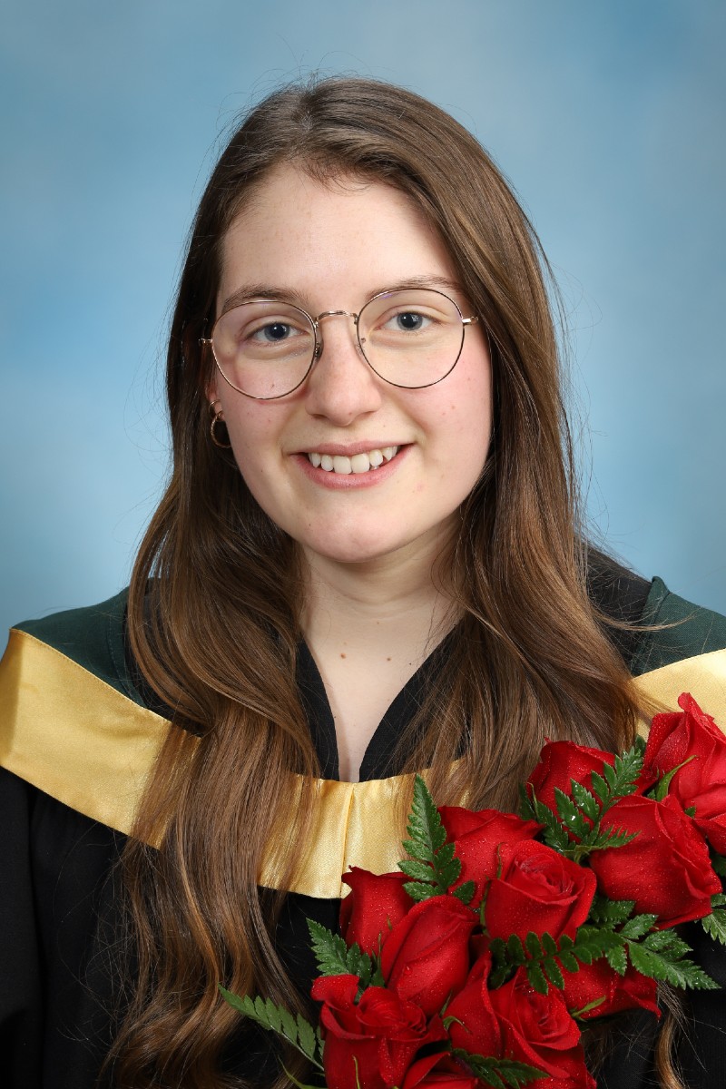Meet Jessica Groat, graduating from the immunology and infection honors program in the Department of Biological Sciences