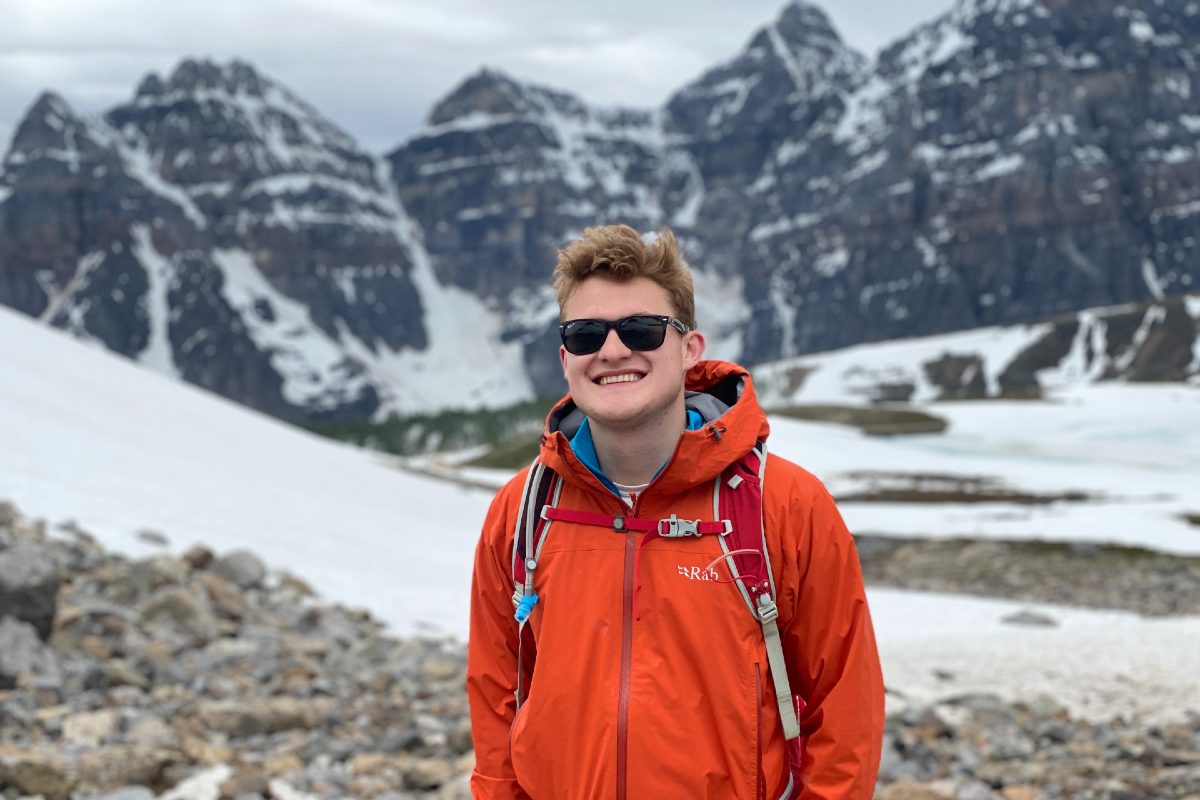 Meet Jared Janzen, graduating from the geology program in the Department of Earth and Atmospheric Sciences