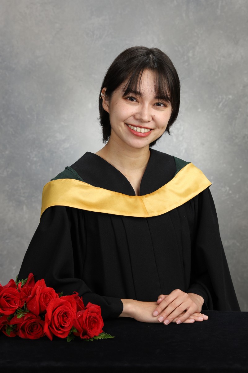 Meet Mizuki Lopez, graduating with a BSc Honors in the neuroscience program in the  Department of Biological Sciences.