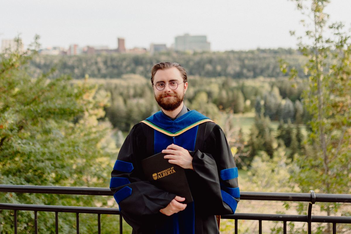 Meet Michael Armstrong, member of the class of Fall 2021, graduating with a PhD from the Department of Chemistry