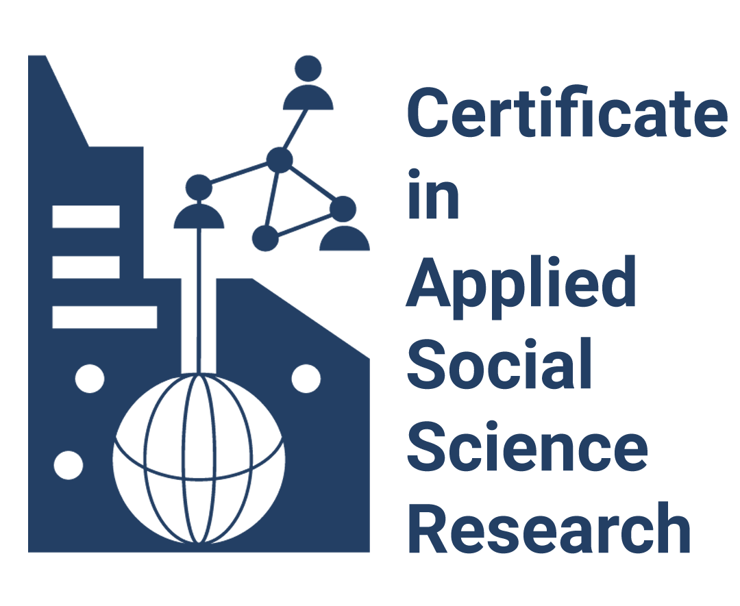 Logo for Certificate in Applied Social Science Research