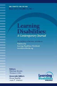 "Accessibility in Questionnaire Research: Integrating Universal Design to Increase the Participation of Individuals with Learning Disabilities." Learning Disabilities: A Contemporary Journal 