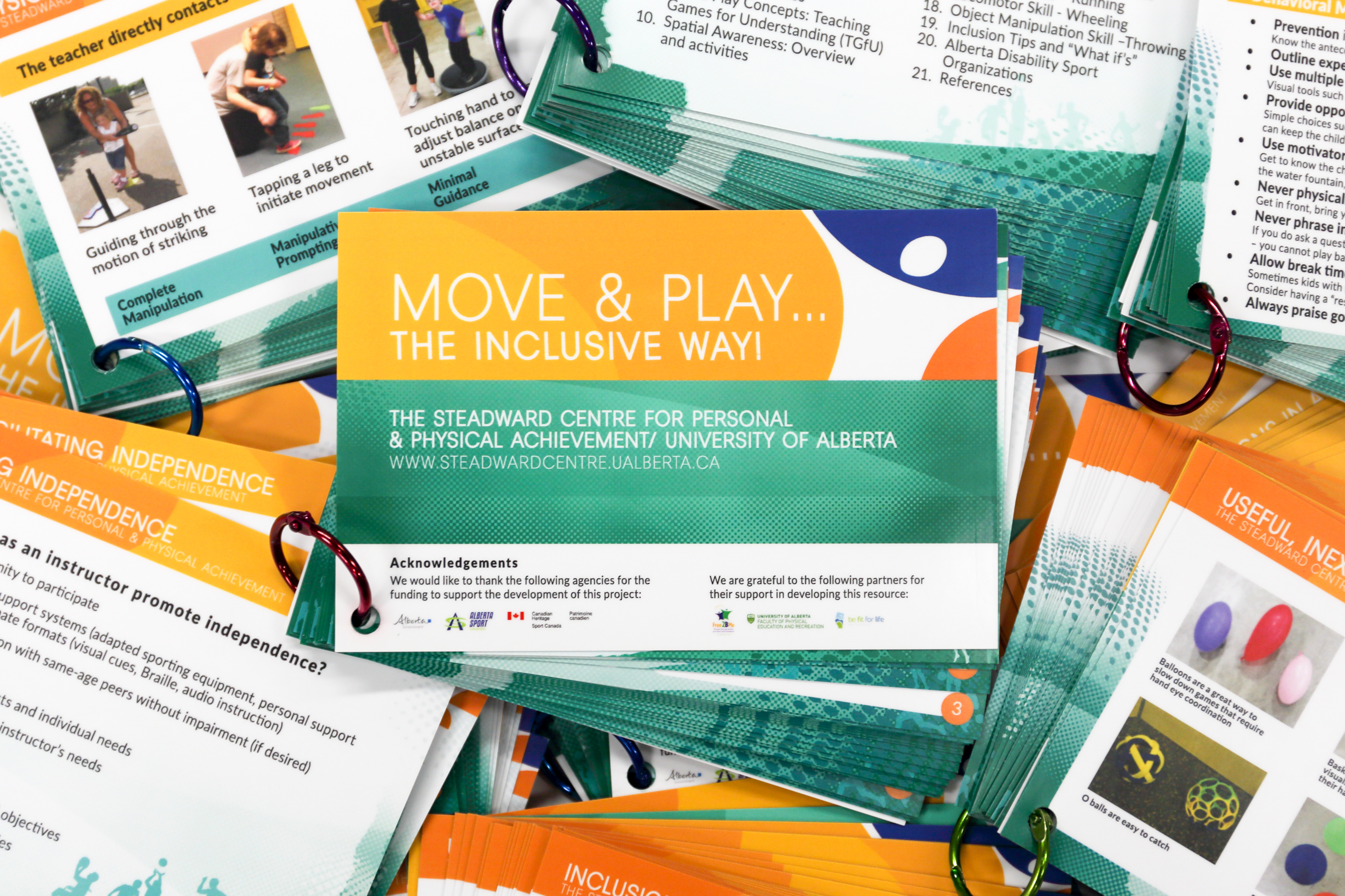 A photo of Move & Play cards