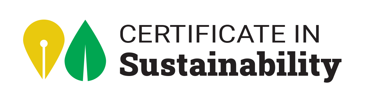 Certificate in Sustainability