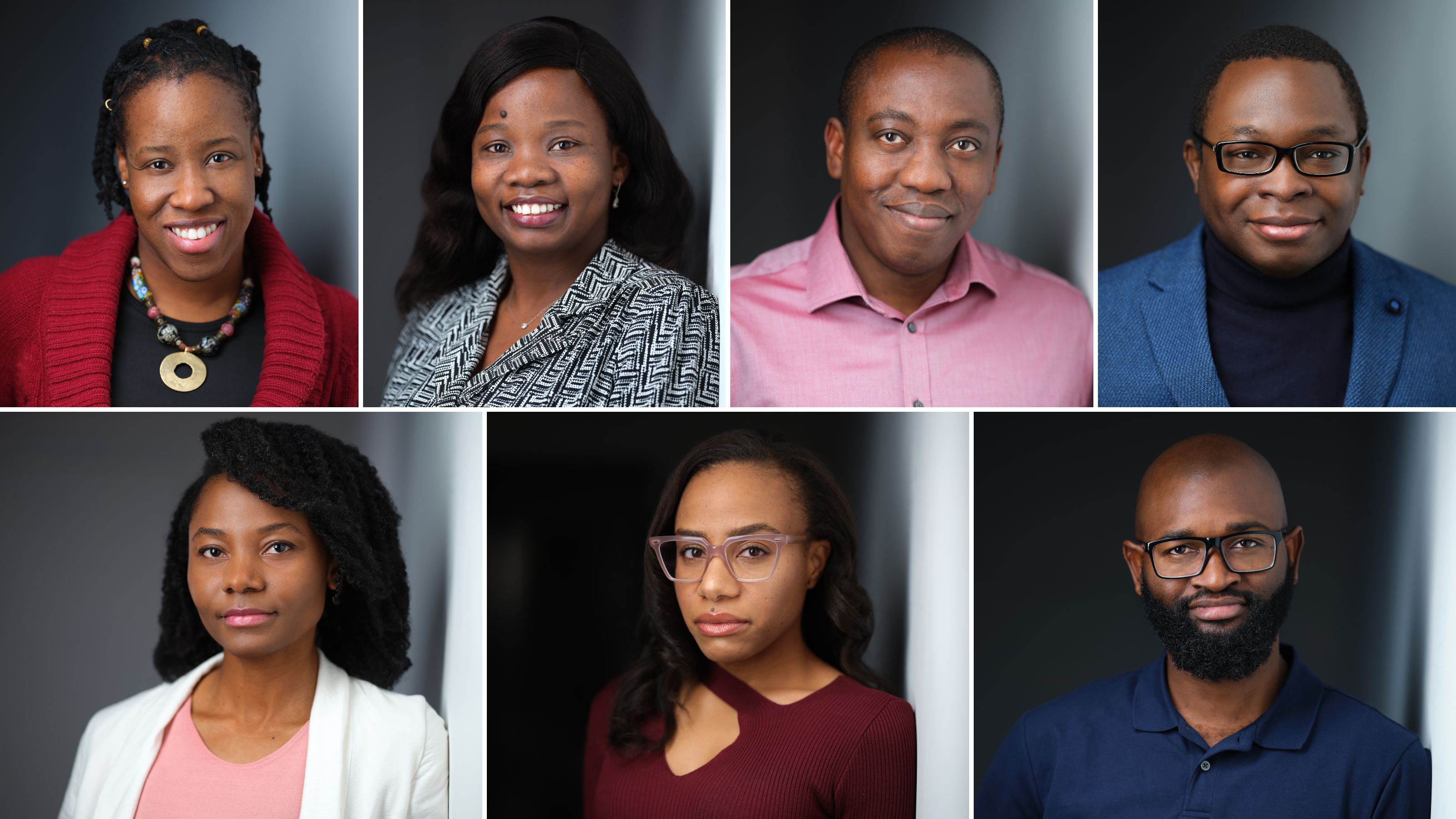 Dr. Josephine Godwyll, Dr. Elizabeth Onyango, Dr. Victor Ezeugwu, Dr. Osezua Ibhadode, Dr. Domale Keys, Dr. Giselle Thompson and Dr. Michael Omoge