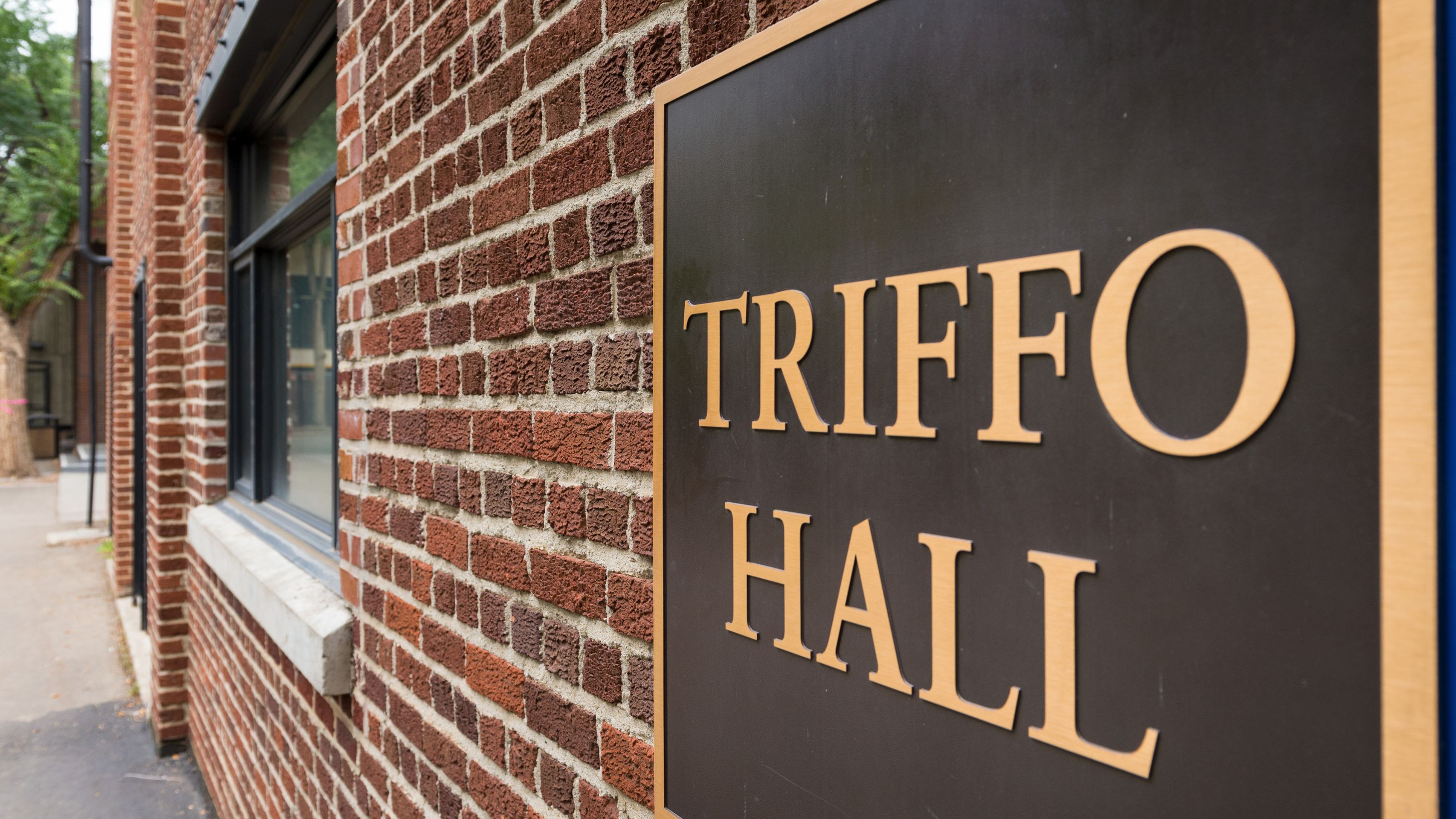 Exterior of Triffo Hall