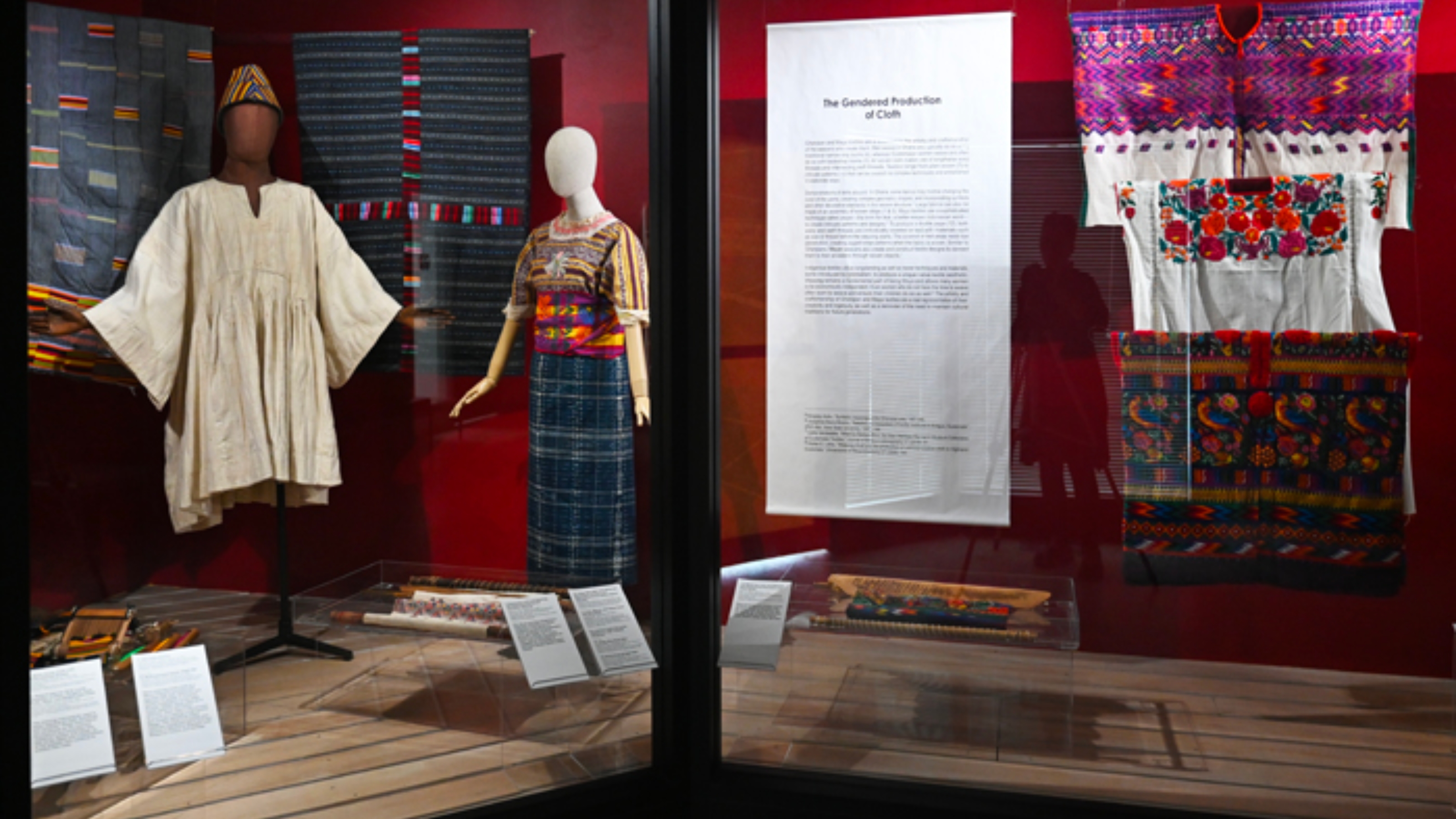 'Woven Identities: Ghanaian and Guatemalan Textiles in the Face of Globalization' in the Human Ecology Gallery, University of Alberta