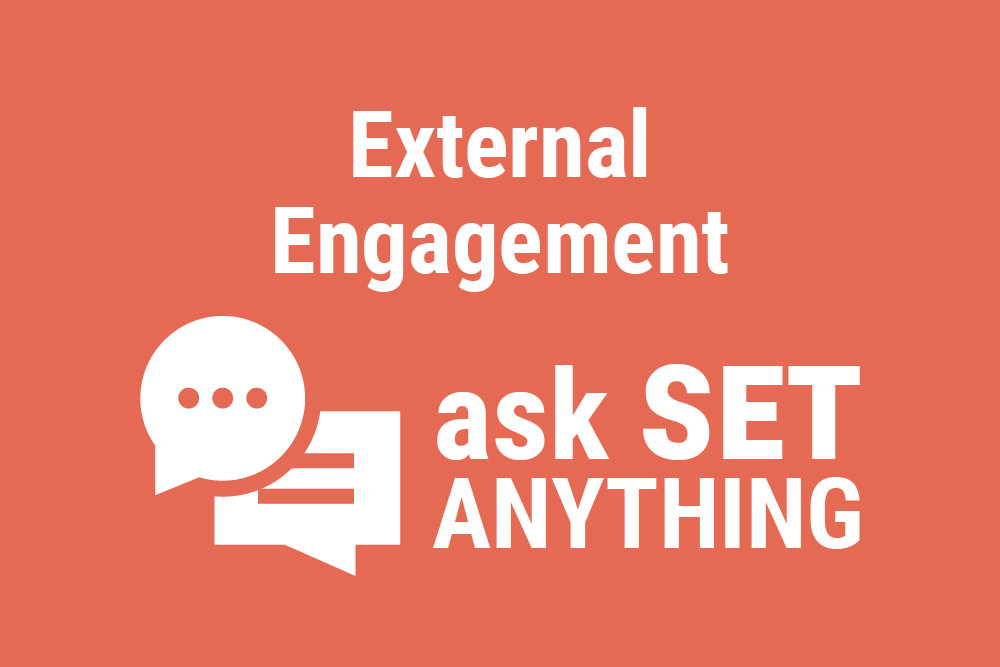 External Engagement Workstream Ask Set Anything Update