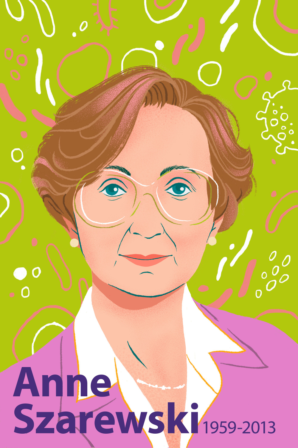 illustration of Dr. Anne Szarewski 