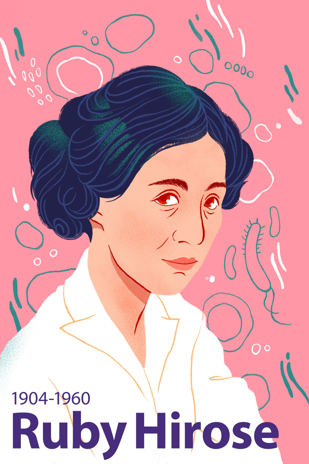 Illustration of Dr. Ruby Hirose