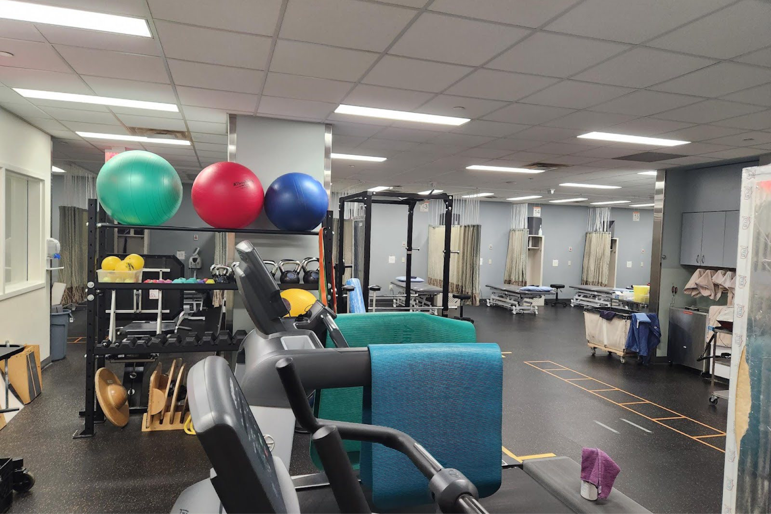 Inside the clinic