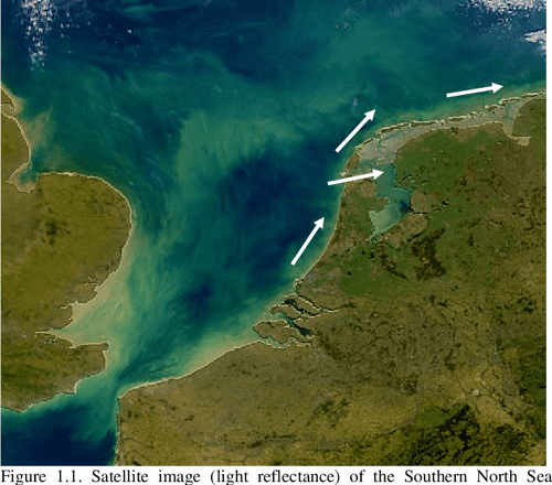 Rhine river outflow